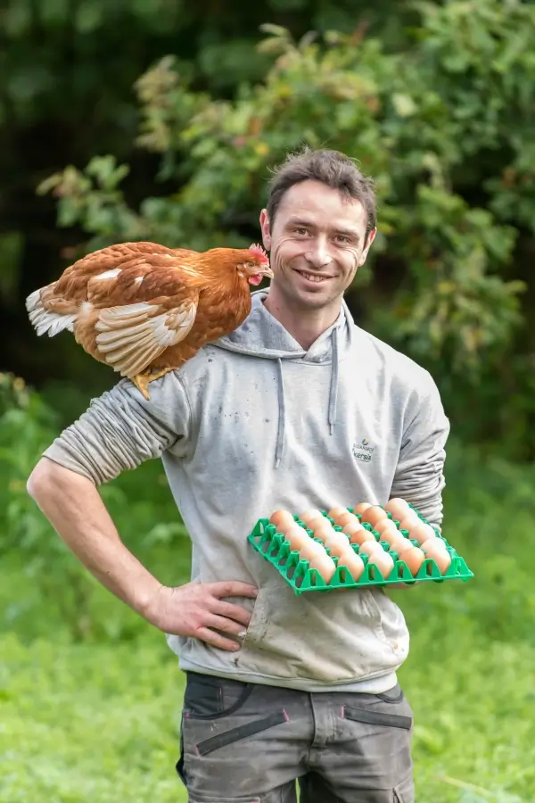 Breizh'on Egg, producteur d'œufs plein air passionné